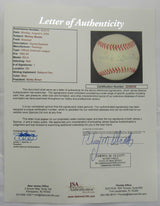 Mickey Mantle Signed Auto Baseball JSA LOA ZZ28335