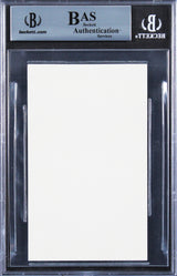 Estelle Getty The Golden Girls Authentic Signed 3x5 Index Card BAS Slabbed 2