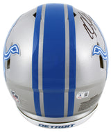 Lions Calvin Johnson Authentic Signed Full Size Speed Proline Helmet BAS Witness