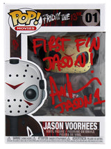 Ari Lehman "First F'n Jason" Signed Funko Pop Vinyl Figure W/ Red Sig BAS