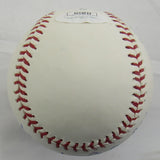 Hank Aaron Signed Auto Baseball w/57 MVP JSA LOA ZZ28339