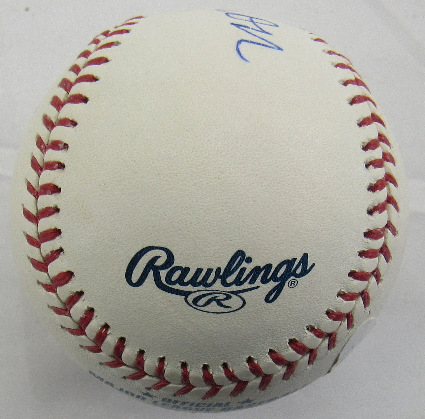 Hank Aaron Signed Auto Baseball w/57 MVP JSA LOA ZZ28339