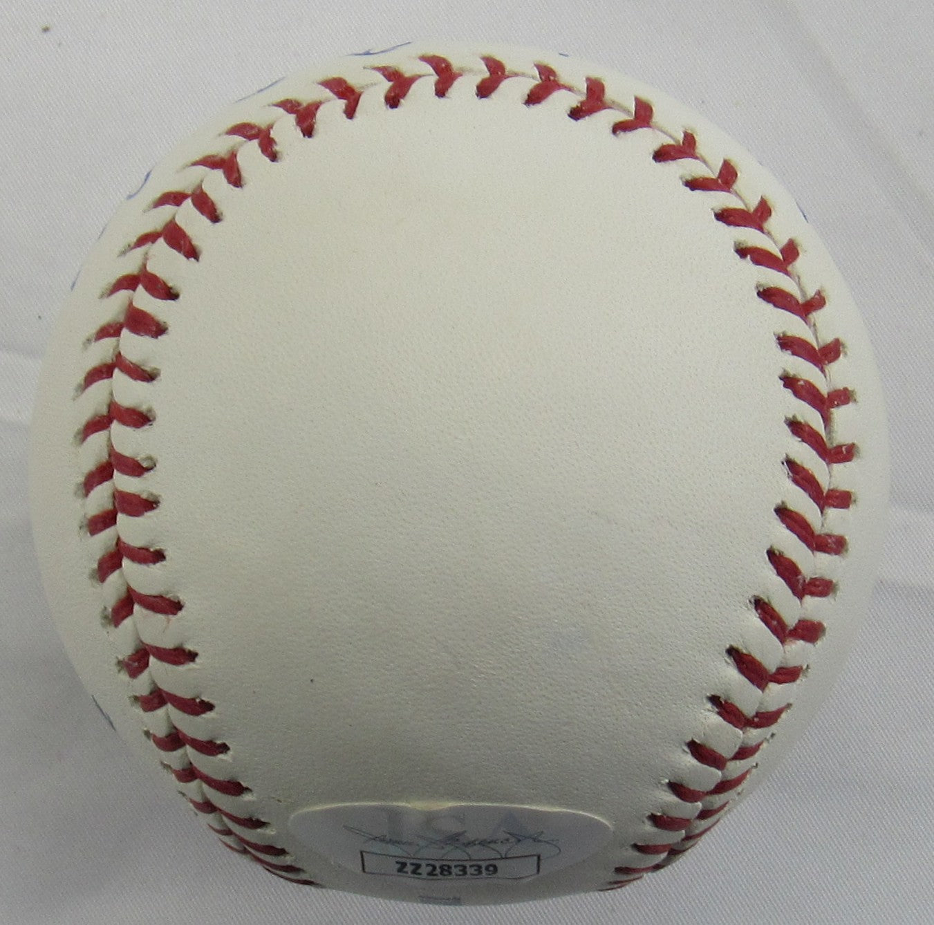 Hank Aaron Signed Auto Baseball w/57 MVP JSA LOA ZZ28339