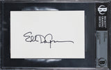 Ellen DeGeneres Authentic Signed 4x6 Index Card Autographed BAS Slabbed