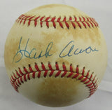 Hank Aaron Signed Auto 50th Anniversary Baseball JSA ZZ28340