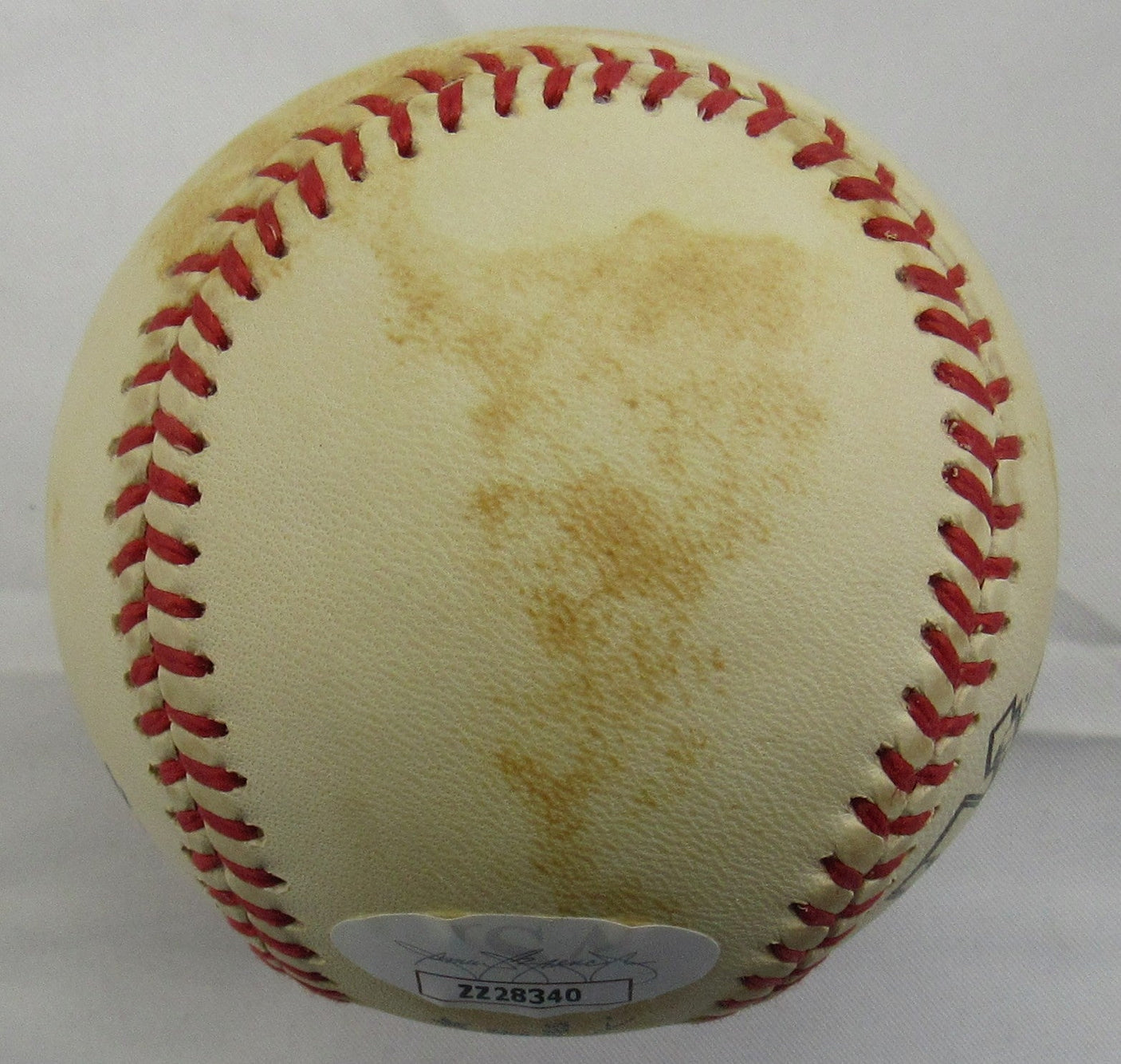 Hank Aaron Signed Auto 50th Anniversary Baseball JSA ZZ28340