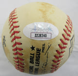 Hank Aaron Signed Auto 50th Anniversary Baseball JSA ZZ28340