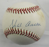 Hank Aaron Signed Auto Baseball JSA LOA ZZ28341