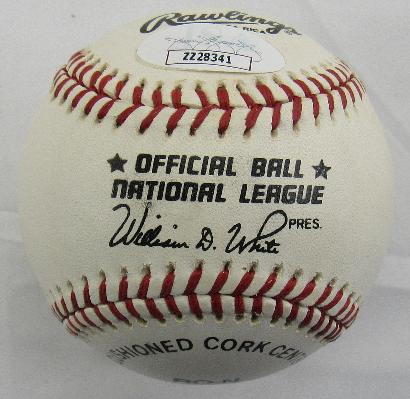 Hank Aaron Signed Auto Baseball JSA LOA ZZ28341