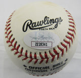 Hank Aaron Signed Auto Baseball JSA LOA ZZ28341