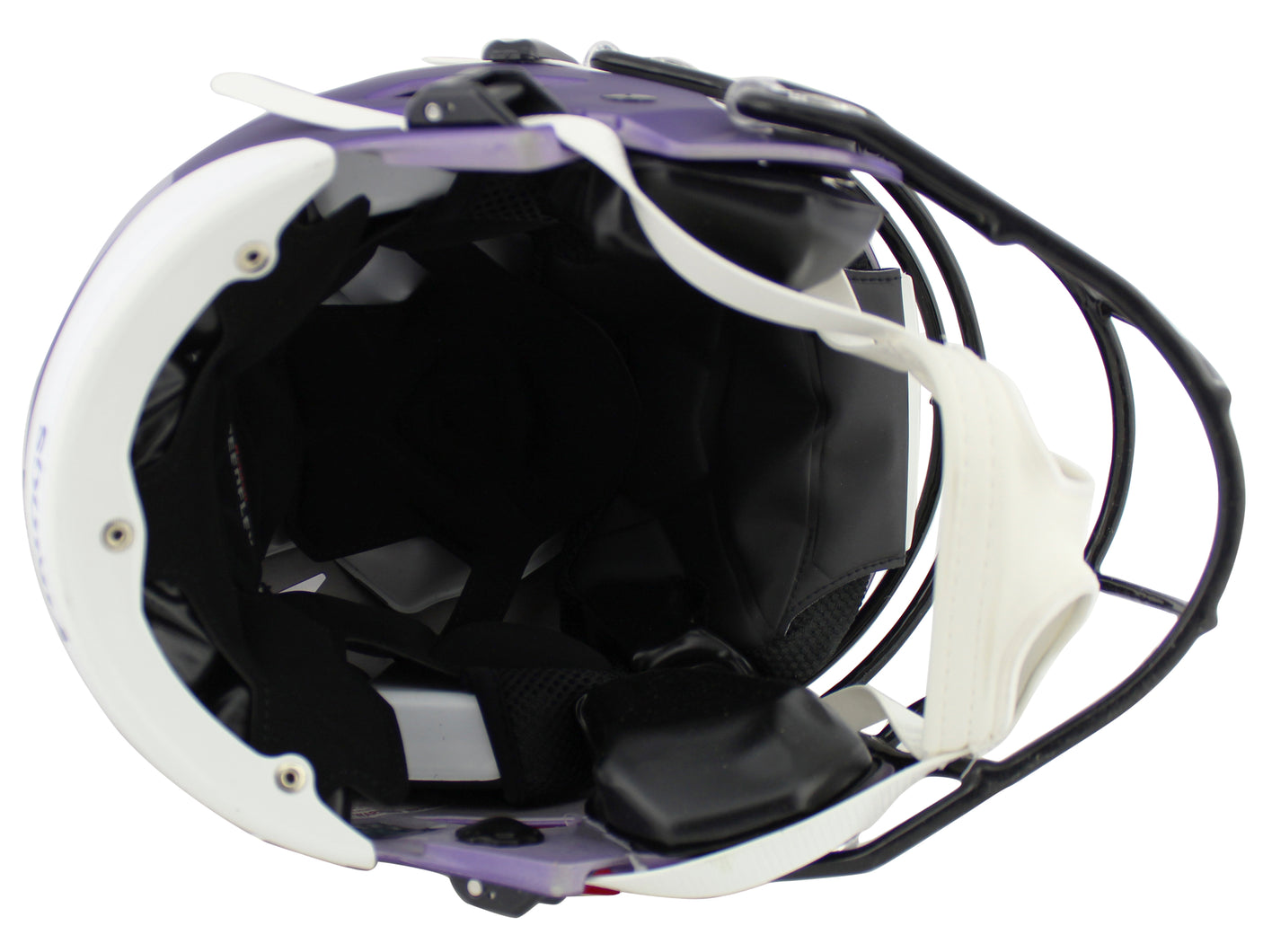 Vikings Randy Moss "SCH" Signed Speed Flex Full Size Helmet BAS Witnessed