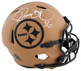 Steelers Jerome Bettis Signed STS II Full Size Speed Rep Helmet BAS Witnessed