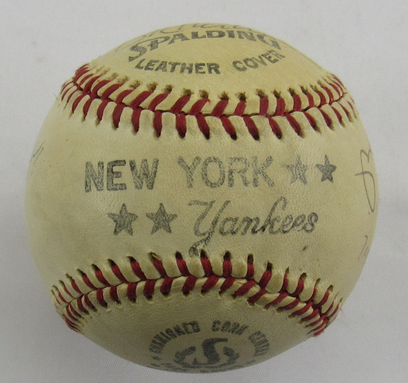 Hall of Famers Signed Rube Marquard, Bowie Kuhn, Bill Terry, Lloyd Waner, Red Ruffing Auto Baseball JSA LOA ZZ60309