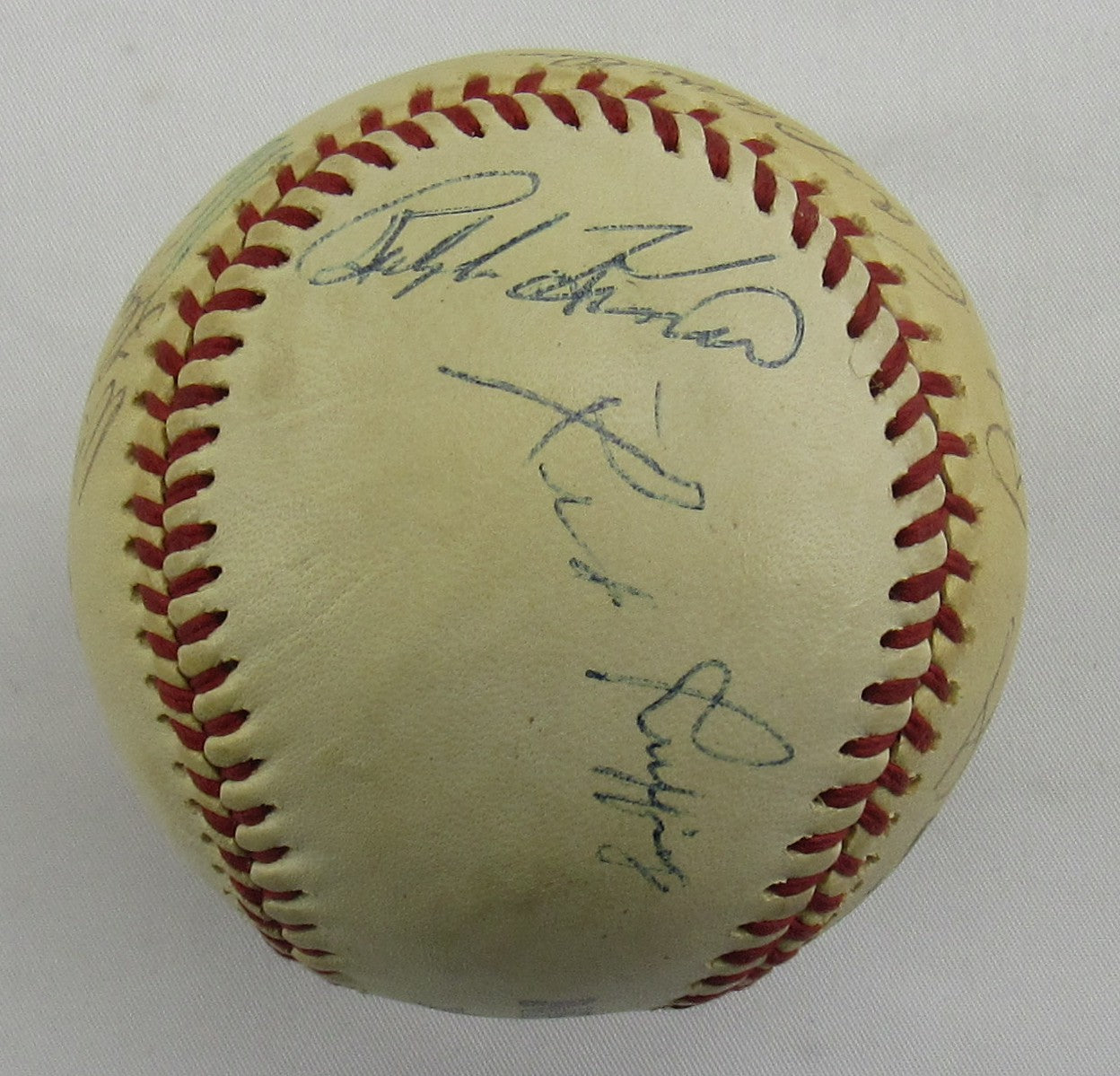 Hall of Famers Signed Rube Marquard, Bowie Kuhn, Bill Terry, Lloyd Waner, Red Ruffing Auto Baseball JSA LOA ZZ60309