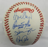 1996 New York Yankees Team Signed Derek Jeter Auto Baseball JSA LOA ZZ63159