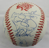 1996 New York Yankees Team Signed Derek Jeter Auto Baseball JSA LOA ZZ63159