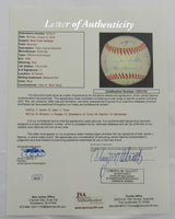 1996 New York Yankees Team Signed Derek Jeter Auto Baseball JSA LOA ZZ63159