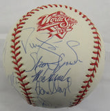 1996 New York Yankees WS Team Derek Jeter Joe Torre Signed Auto Baseball JSA LOA ZZ63160