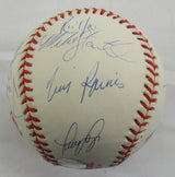 1996 New York Yankees WS Team Derek Jeter Joe Torre Signed Auto Baseball JSA LOA ZZ63160