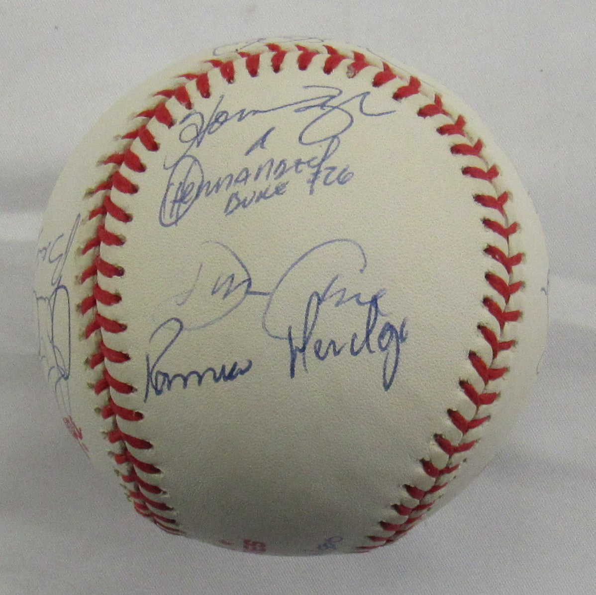 1996 New York Yankees WS Team Derek Jeter Joe Torre Signed Auto Baseball JSA LOA ZZ63160