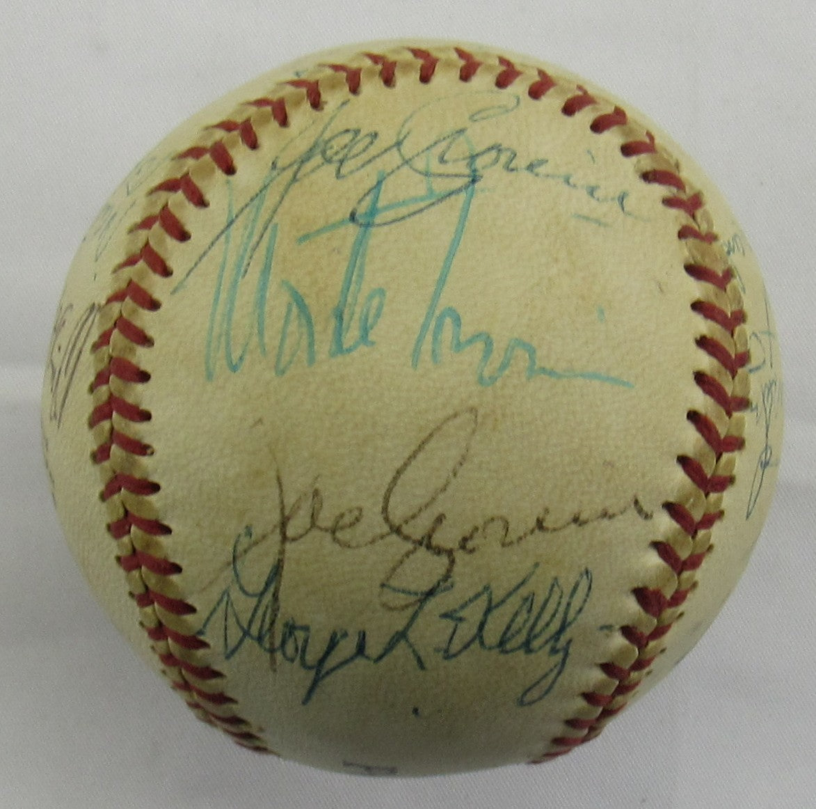 Hall of Famers and Stars Hank Greenberg Signed Auto Baseball JSA LOA ZZ63164