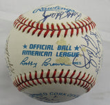 Yankees Hall of Famers and Greats Mickey Mantle Signed Auto Baseball JSA LOA ZZ63165