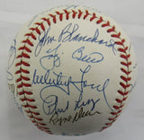 Yankees Hall of Famers and Greats Mickey Mantle Signed Auto Baseball JSA LOA ZZ63165