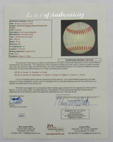 Dodgers Hall of Famers and Greats Sandy Koufax Don Drysdale Signed Auto Baseball JSA LOA ZZ63166