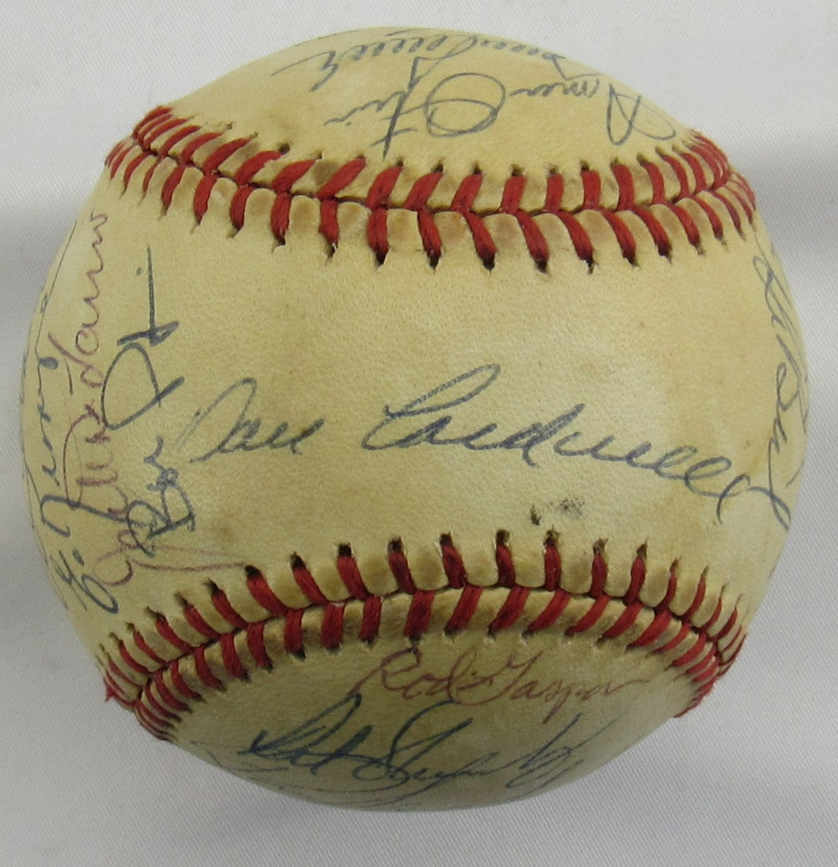 1969 World Series Champion New York Mets Nolan Ryan Tom Seaver Signed Auto Baseball JSA LOA ZZ63167