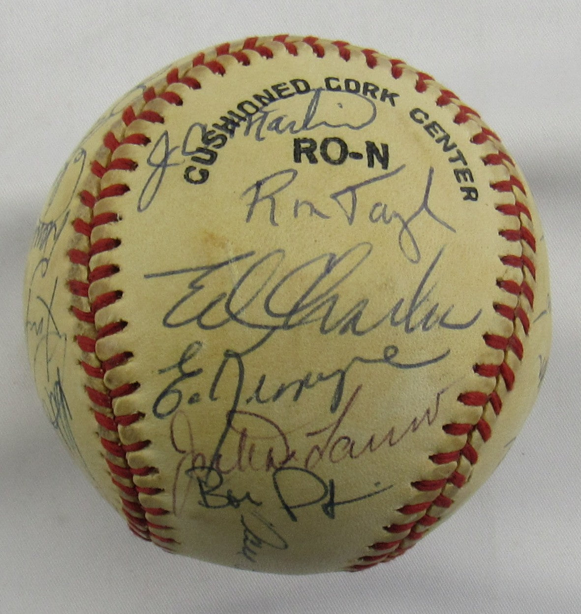1969 World Series Champion New York Mets Nolan Ryan Tom Seaver Signed Auto Baseball JSA LOA ZZ63167