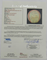 1969 World Series Champion New York Mets Nolan Ryan Tom Seaver Signed Auto Baseball JSA LOA ZZ63167