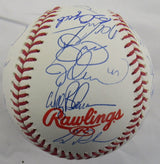 1986 World Series Champion New York Mets Signed Auto Baseball JSA LOA ZZ10210