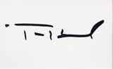 Daryl Hannah & Tom Hanks Splash Signed Index Card Framed Display BAS #AC26577