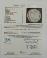 1986 World Series Champion New York Mets Signed Auto Baseball JSA LOA ZZ10212