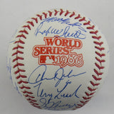 1986 World Series Champion New York Mets Signed Auto Baseball JSA LOA ZZ10213