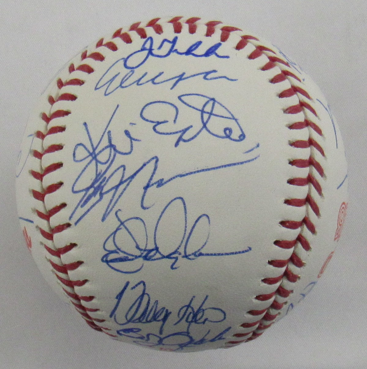 1986 World Series Champion New York Mets Signed Auto Baseball JSA LOA ZZ10213