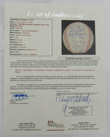 1986 World Series Champion New York Mets Signed Auto Baseball JSA LOA ZZ10213