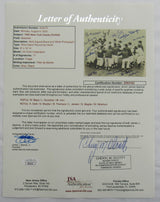 1952 New York Giants Signed Auto 8x10 Photo JSA LOA ZZ63163
