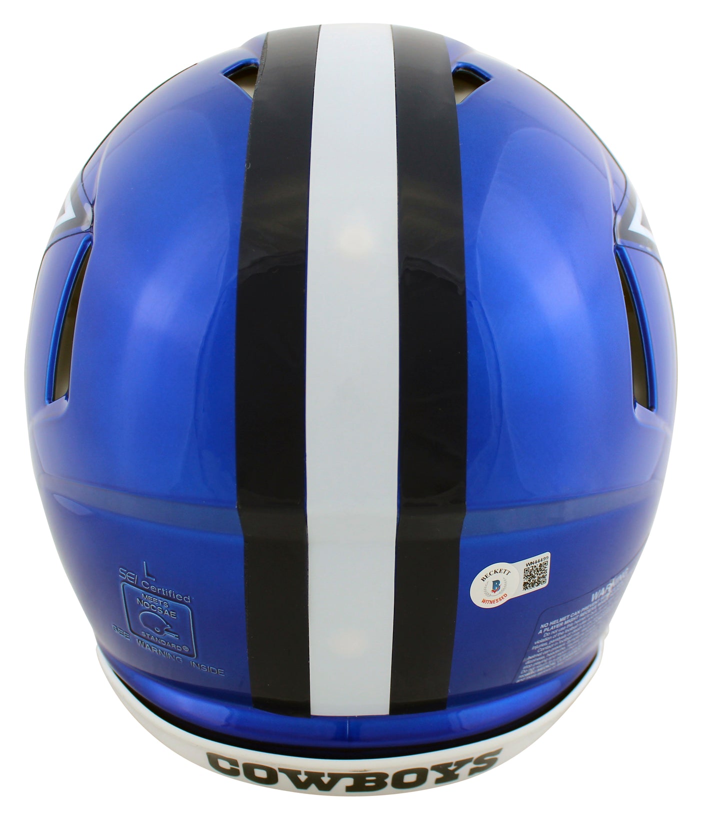 Cowboys Roger Staubach "HOF 85" Signed Flash Full Size Speed Proline Helmet BAS