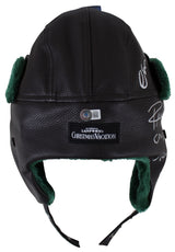 Chevy Chase & Randy Quaid Christmas Vacation "3x Insc" Signed Hat BAS #BK88253