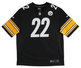 Steelers Najee Harris Authentic Signed Black Nike Jersey Autographed Fan COA