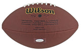 Panthers Miles Sanders Authentic Signed Wilson Super Grip Nfl Football JSA Witness
