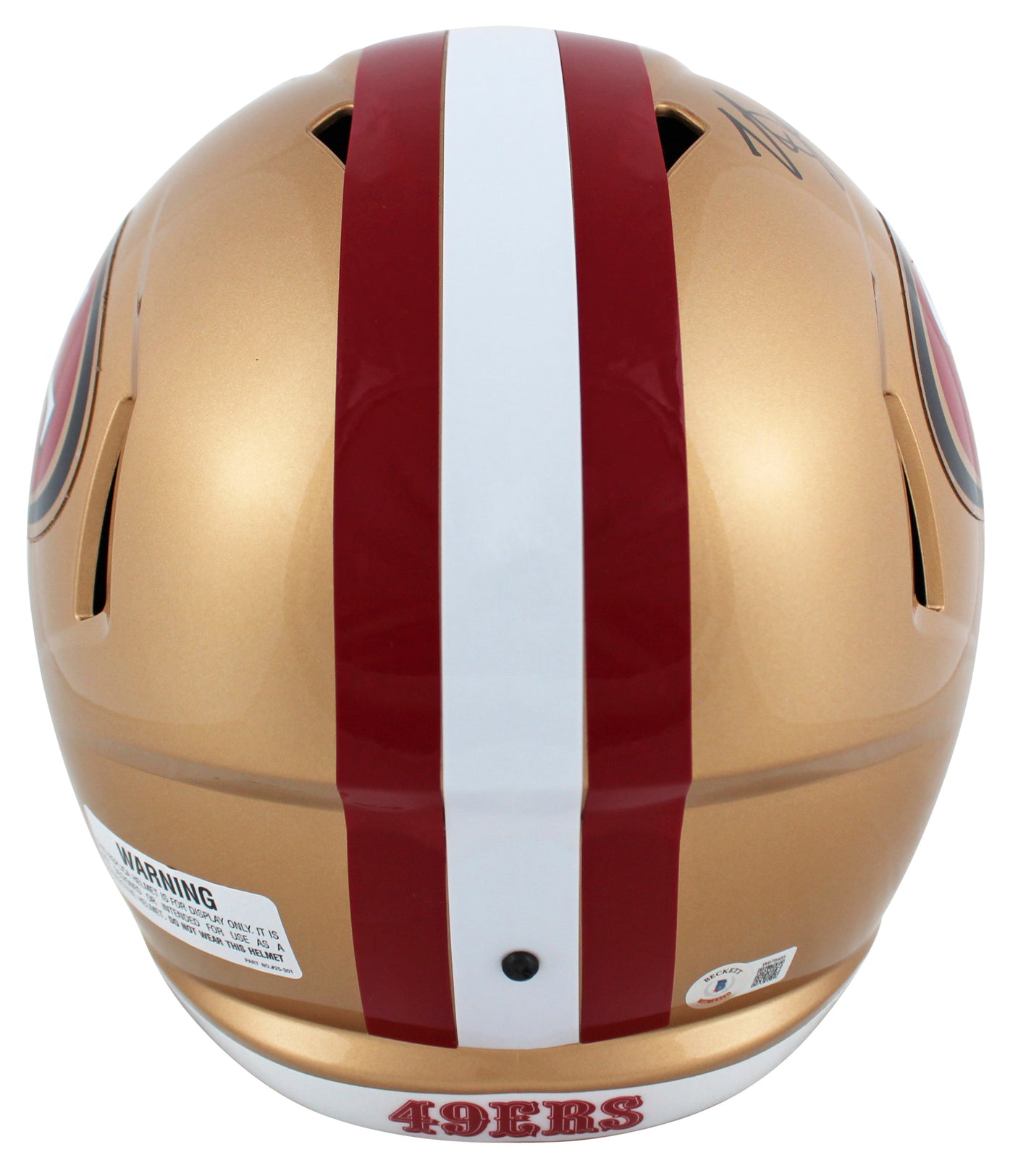 49ers Kyle Juszczyk Authentic Signed Full Size Speed Rep Helmet BAS Witnessed