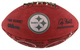 Steelers Jerome Bettis "2x Insc" Signed The Duke Showcase Football W/ Case BAS W