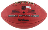 Rams RB Legends (3) Bettis, Dickerson & Faulk Signed Duke Football W/ Case BAS W