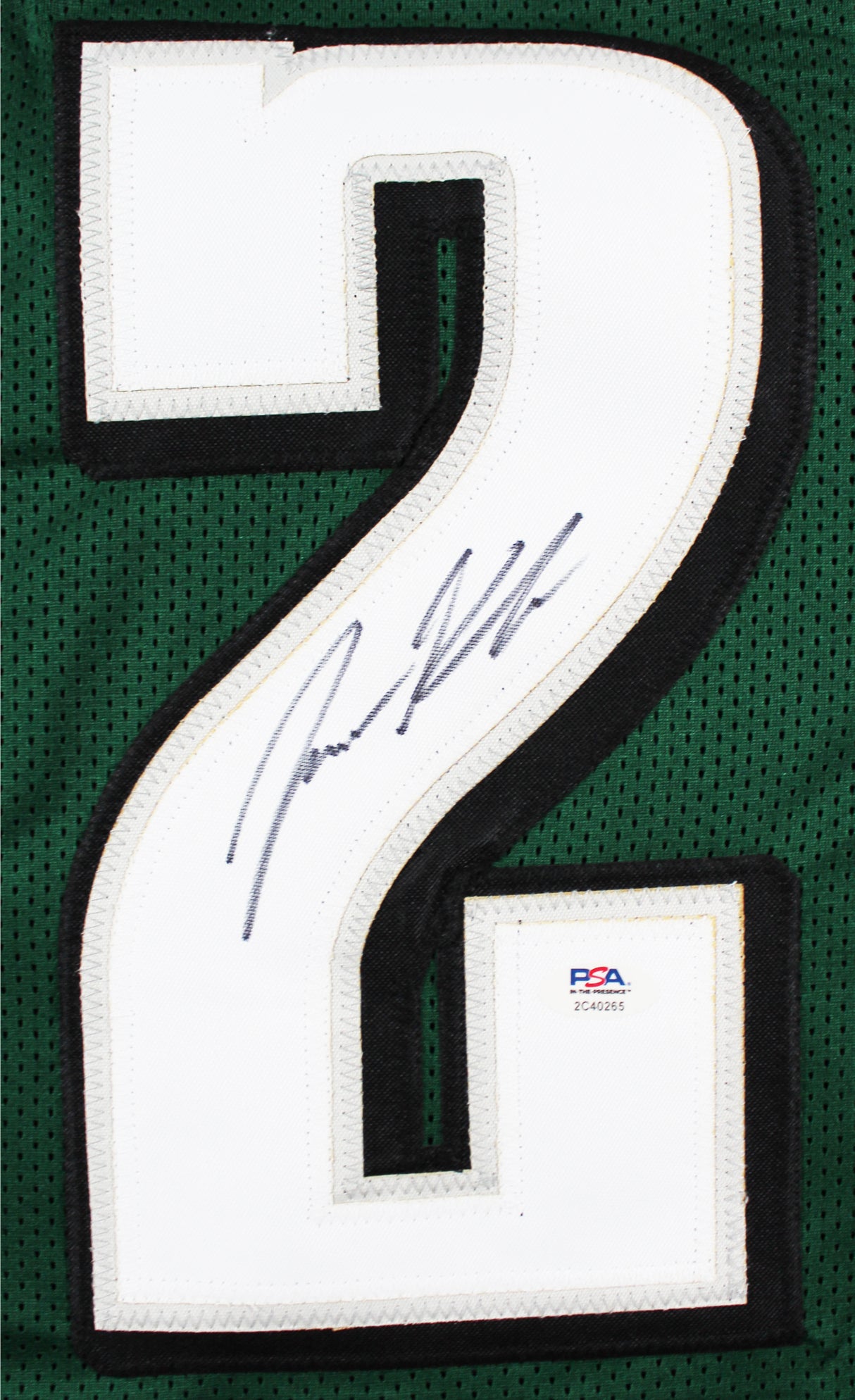 Jason Kelce Authentic Signed Green Pro Style Jersey Autographed PSA/DNA Itp