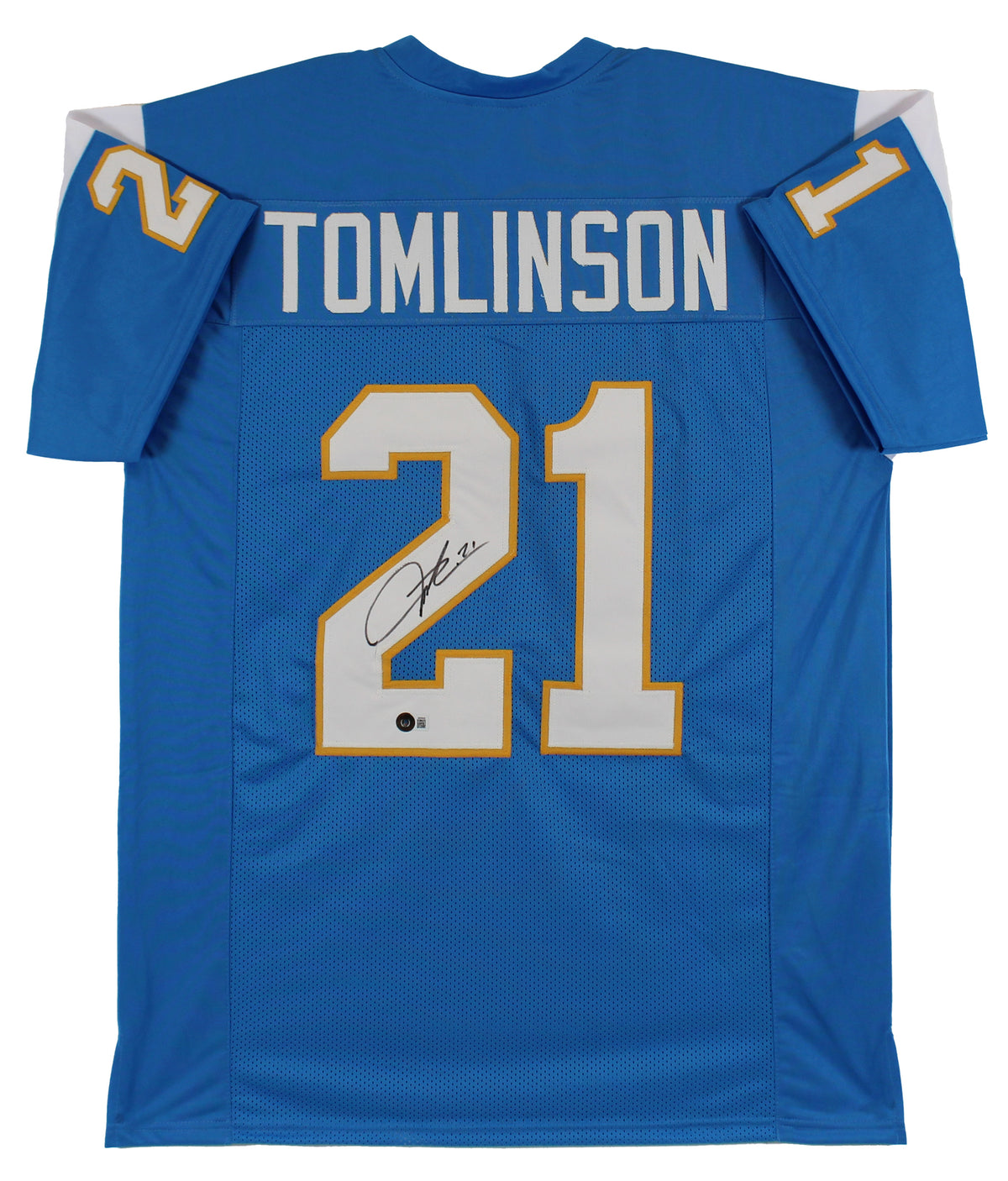 LaDainian Tomlinson Authentic Signed Powder Blue Pro Style Jersey BAS
