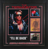 Arnold Schwarzenegger Terminator Authentic Signed Framed Display Autographed BAS