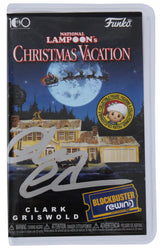 Chevy Chase Christmas Vacation Signed Funko Collectible Figure BAS Wit #1W377560