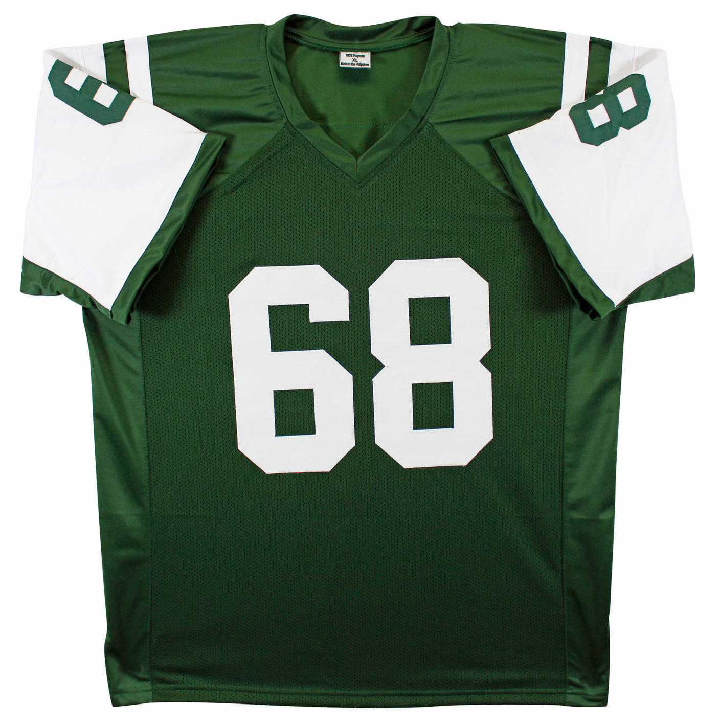 Kevin Mawae Authentic Signed Green Pro Style Jersey Autographed JSA